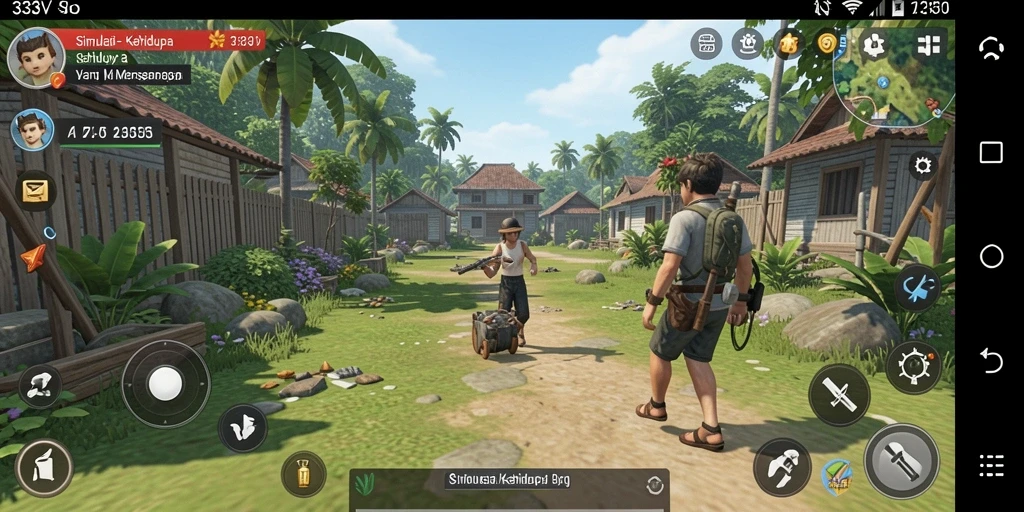Tangkapan layar dari gameplay 333V yang seru dan interaktif.