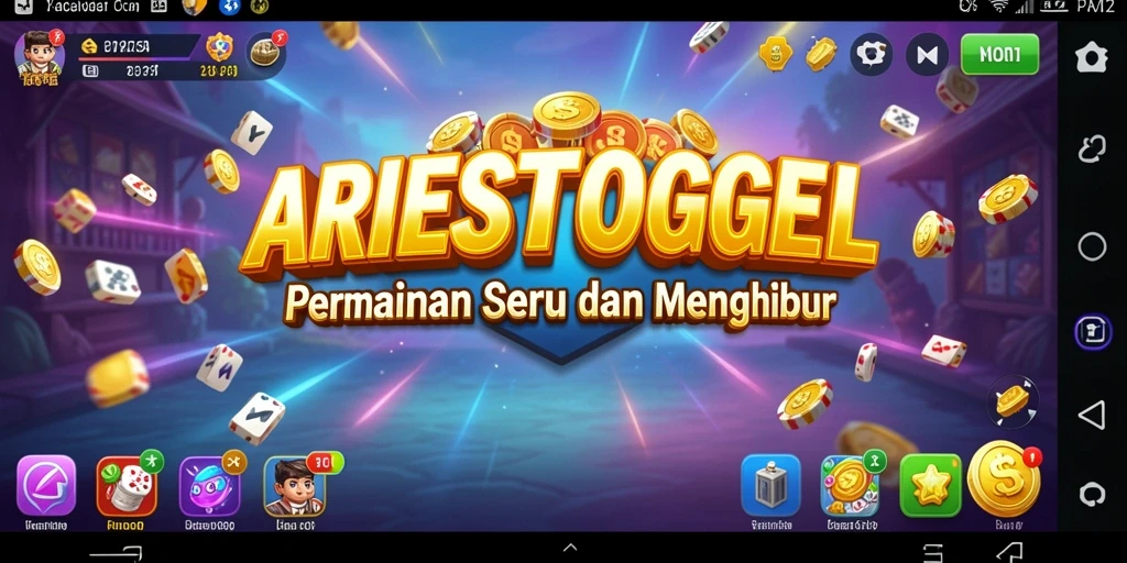 Tampilan gameplay ARIESTOGEL yang seru dan penuh aksi.