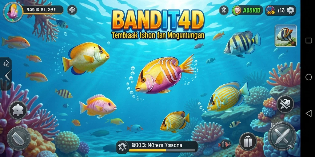 Tampilan gameplay seru dan menantang dalam BANDIT4D.