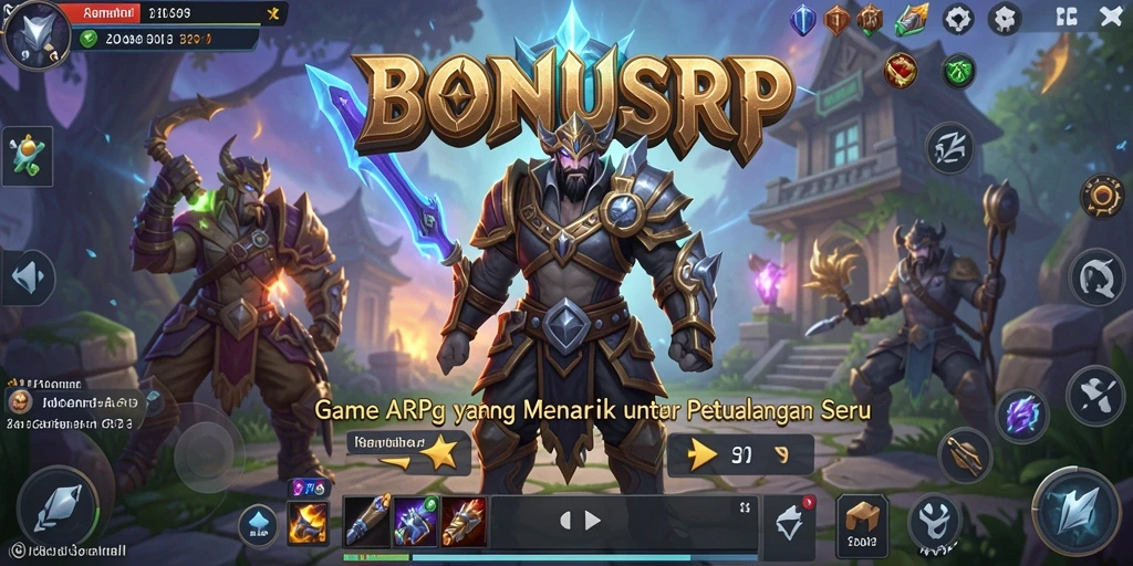 Gameplay epik BONUSRP di dunia yang penuh petualangan.
