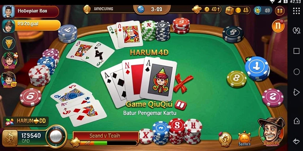 Screenshot gameplay QiuQiu yang menarik di HARUM4D.