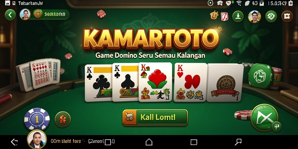Tampilan gameplay seru KAMARTOTO dengan interaksi pemain yang menarik.