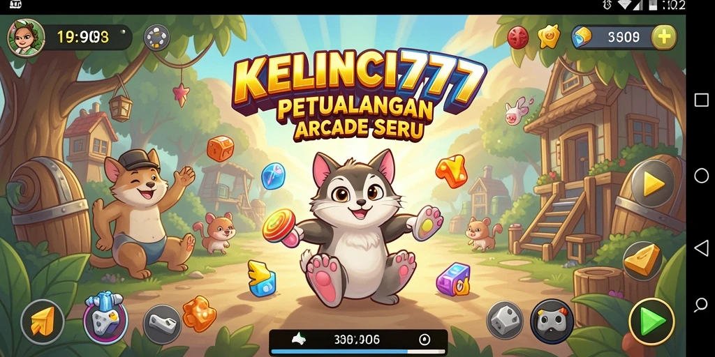 Tampilan gameplay KELINCI777 yang penuh aksi dan tantangan.