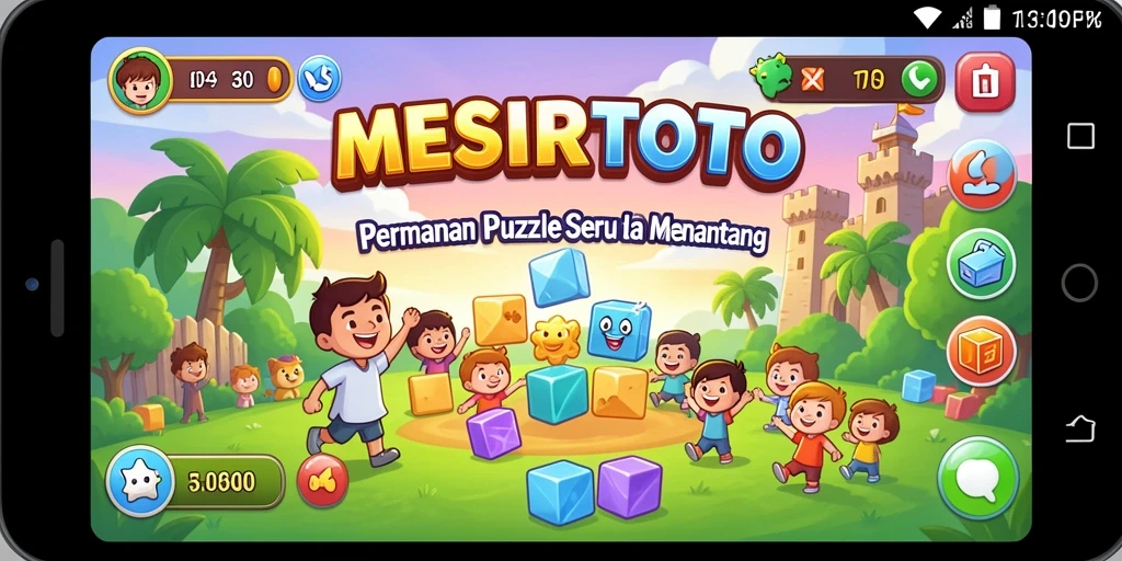 Tampilan gameplay <strong>MESIRTOTO</strong> yang asyik dan menantang.