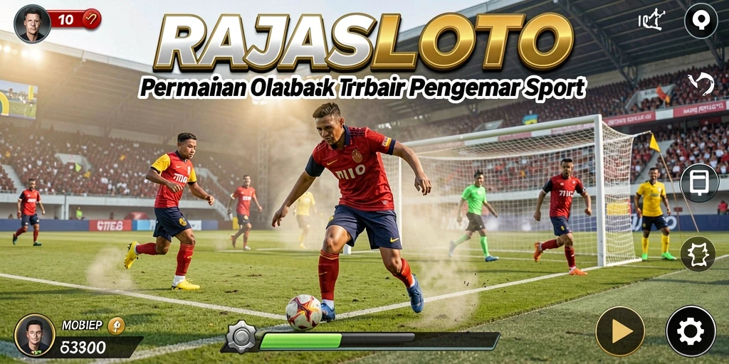 Tampilan menarik dan gameplay seru di RAJASLOTO.