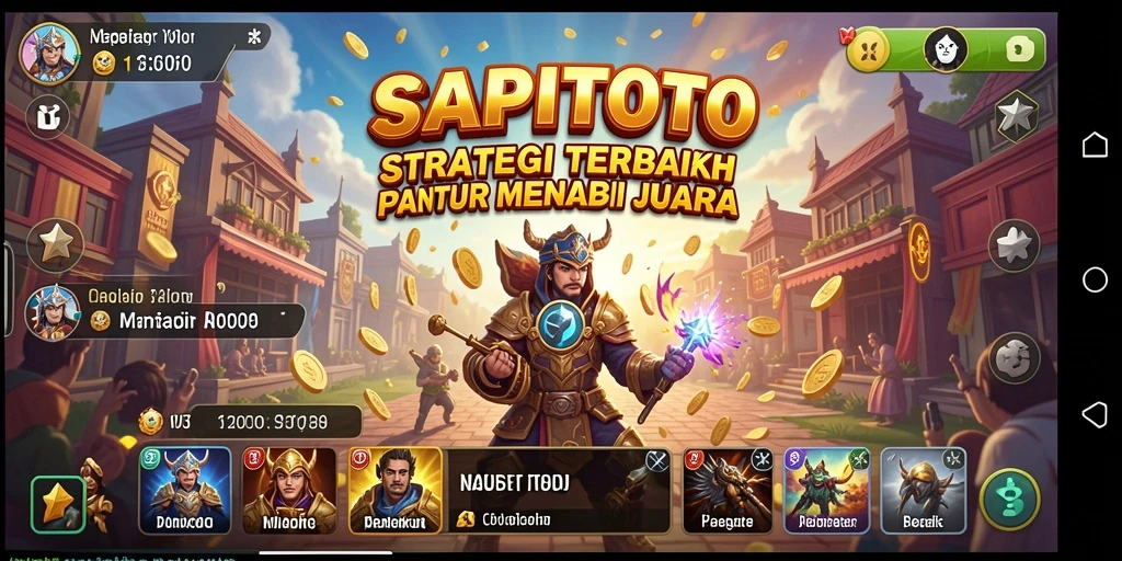 Tampilan gameplay <strong>SAPITOTO</strong> yang menegangkan saat bertempur melawan lawan.